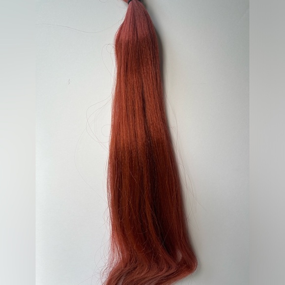 NEW 22" Ginger Red Hair Extensions Synthetic hair - 8 packs - Picture 5 of 7